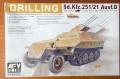 m_drill

-AFV club 35082  Sd.Kfz.251/21 Ausf.D Drilling - 7500 forint réz lövegpajzs, fém géppuskacsövek)