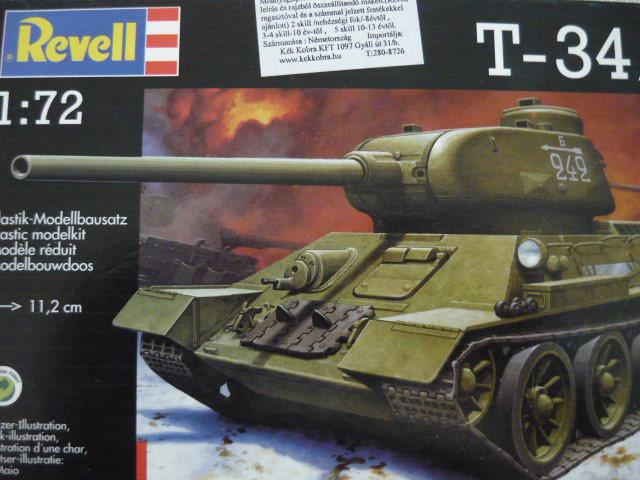 11 T-34-85 1-72 REVELL 3.000,- Ft