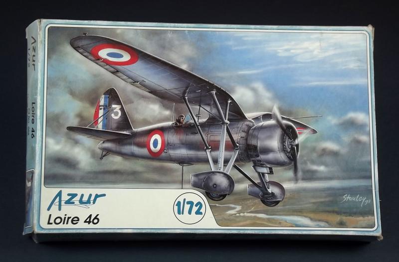 Azur - 1/72 - Loire 46 - Az alkatrészek jórészt leválasztva az öntőkeretről, de a készlet hiánytalan! 2800 Ft