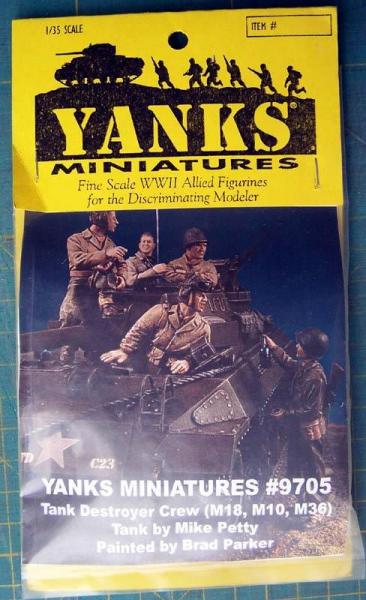 US Tank destroyer crew - Yanks Miniatures 1-35