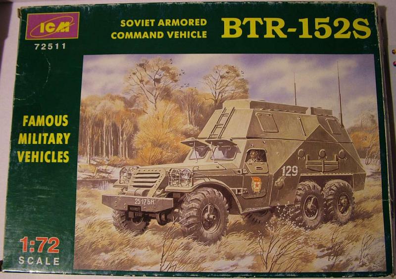 BTR-152S; a 3 tengely hiányzik, de könnyen pótolható