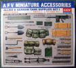 Allied & German tank supplies set I. Academy 1-35