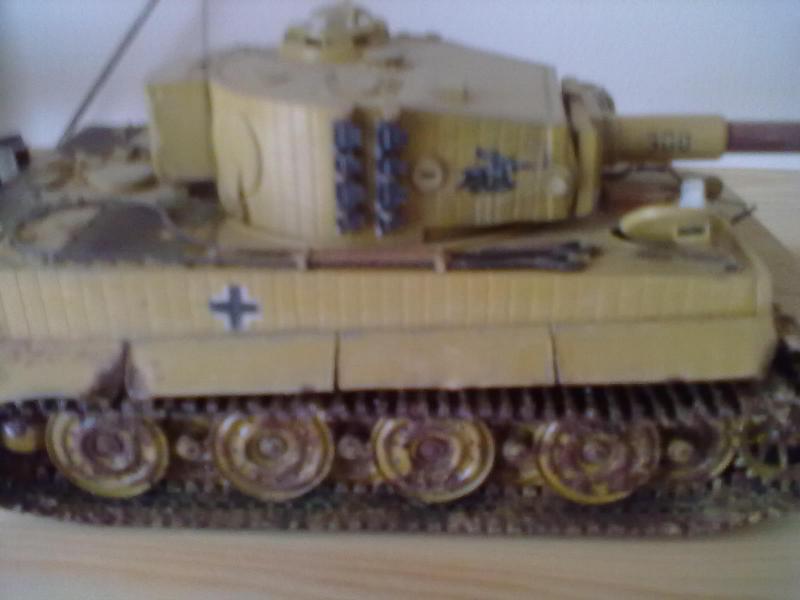 tiger I 1/35 összerakva 3500ft+posta