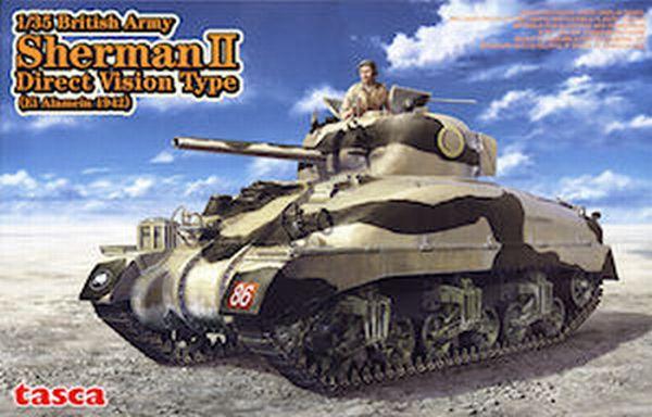 Tasca 35014 British Army Sherman II Direct Vision Type El Alamein 1942   13.900.-