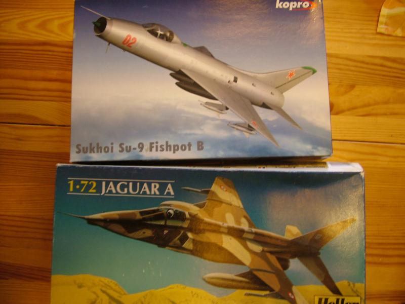 DSCF8422

Su-9 Fishpot B 1.900.-
Jaguar A néhány alkatrész leválasztva, műgyanta bombakészlet, kicsit sérült doboz 2.600.-