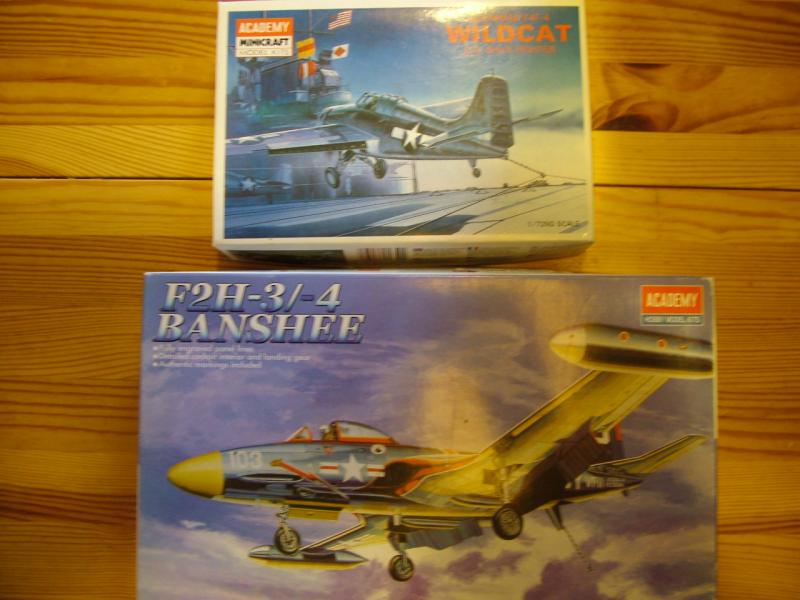 DSCF8431

Grumman F4F-4 Wildcat 1.000.-
F2H-3/-4 Banshee 1.400.-