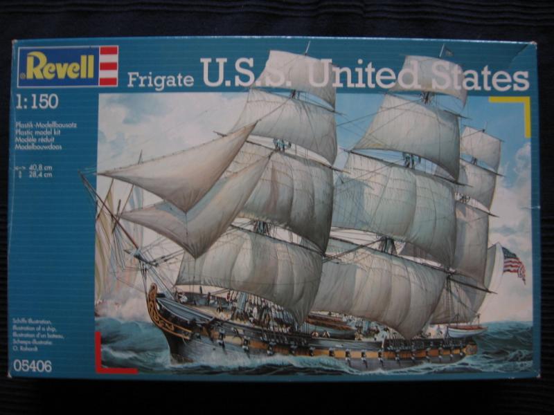 Revell Frigate U.S.S. United States