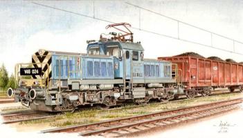 MÁV V46 "Szöcske" papírból
(Viktor82)