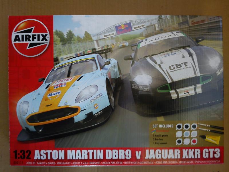 Airfix Aston Martin DBR9&Jaguar XKR GT3  1:32

4000 Ft