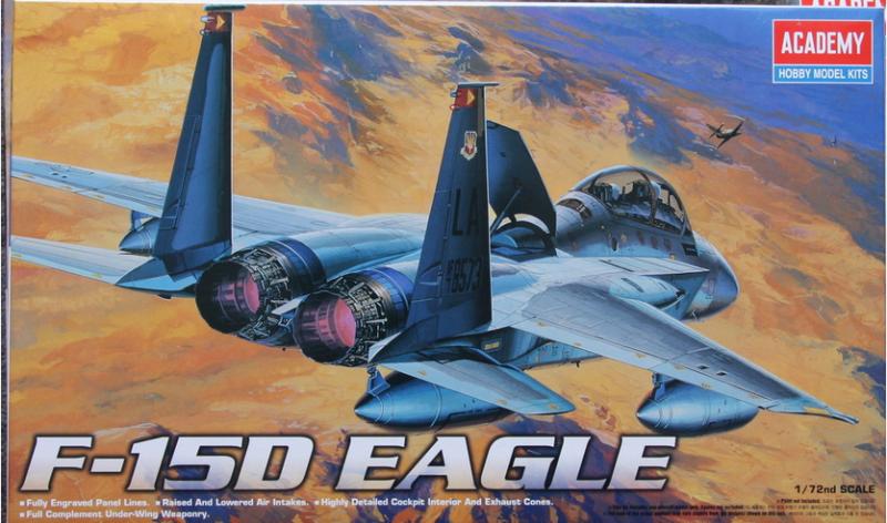 1/72 Academy F-15D 2700Ft