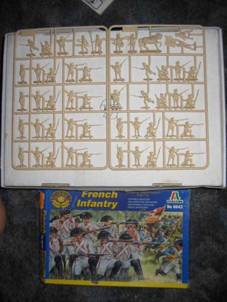 italeri  6043   french infantry  1/72  -1000ft