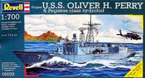 Revell oliver h perry  2500ft+posta