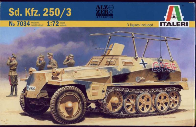 Sd.Kfz.250/3; 5 figurával