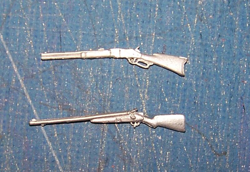 Winchester and shotgun Andrea 54mm