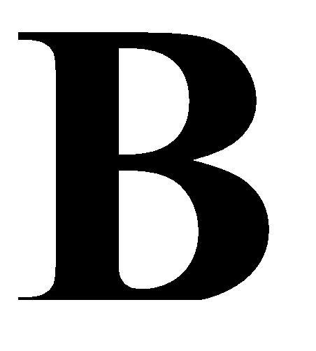 B