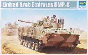 Trumpeter BMP-3 RB csővel és ET models maratással, antennákkal 8700-,