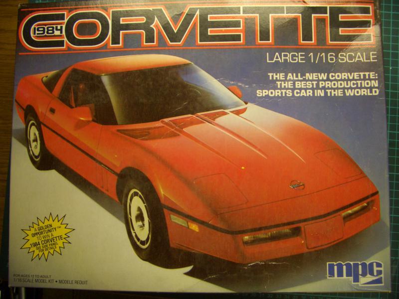 MPC corvette 15.000ft vagy 50€+posta  ( motorblokk festve )egyébként érintetlen.