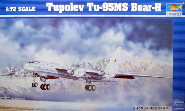 Trumpeter 1/72  Tupolev Tu-95MS Bear-H (01601)