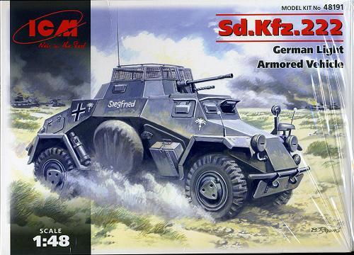 ICM Sd.Kfz.222 doboza