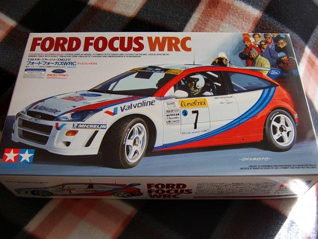 Ford Focus WRC, 1:24 Tamiya,  6500,-forint+posta