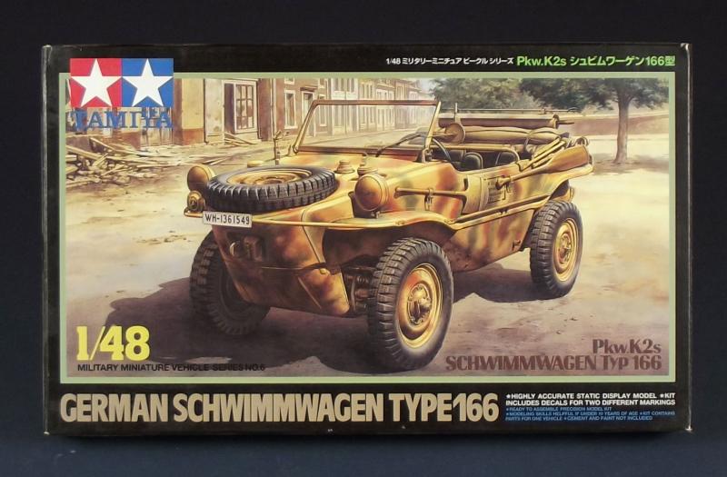 Tamiya - 1-48 - Schwimmwagen - A makett festésre előkészítve teljesen összeépítve. A készlet hiánytalan! 2000 Ft