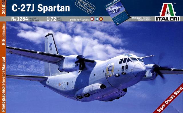 Italeri 1/72 C-27J Spartan

7000,-