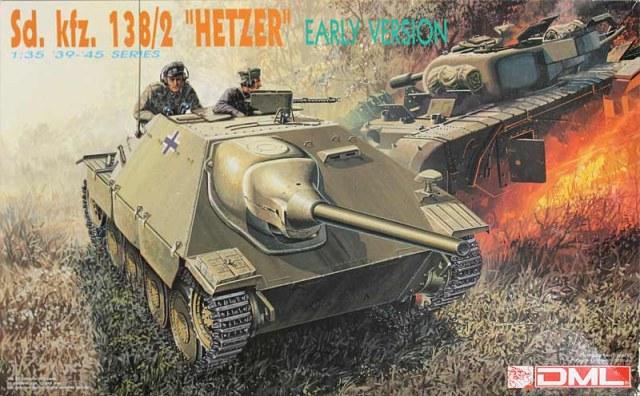 Hetzer Early Version; szemenkénti lánctalp, maratások