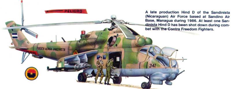 Mi-24 sandinista nicaragua