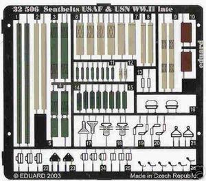 Eduard 1/32 Seatbelts USAF and USN WWII late

1800,-