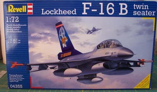 1/72 Revell F-16B 2500Ft