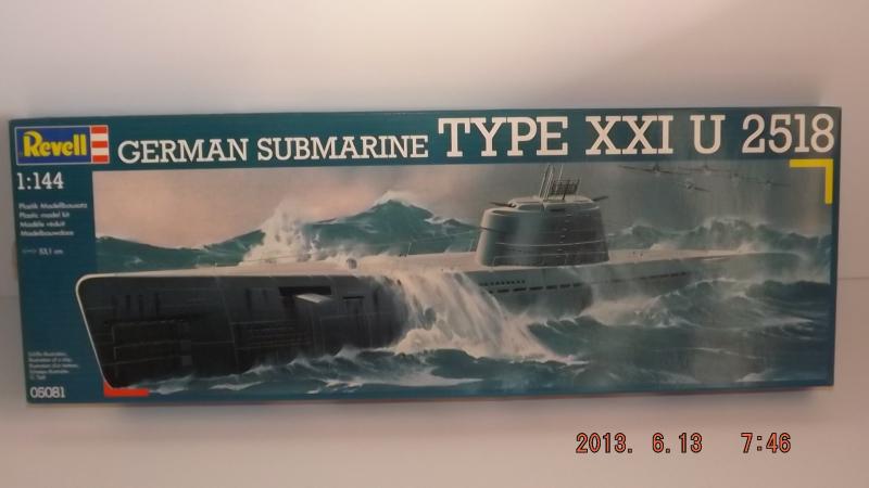 Revell,German Submarine TYPE XXI U 2518,1/144,3800ft ajánlott postaköltséggel együtt

Bontatlan csomagolású Revell makett-kit