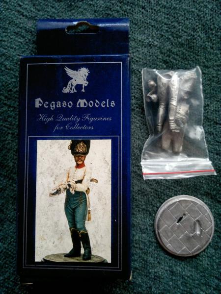 Pegaso Model - Hungarian Grenadier Officier Ausztria 54mm 1802