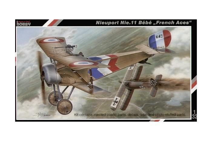 Special Hobby 1/32 Nieuport Nie.11 Bébé "French Aces"

4500 Ft