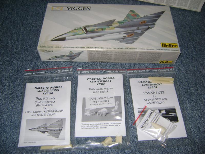 1-72 Viggen extrákkal 6000Ft