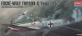 Academy 1611 - 1/72 Focke-Wulf Fw 190 D-9 Papagei Staffel - 2800ft