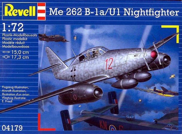 1/72 Revell Me-262 night fighter 1500 Ft