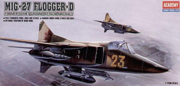 Academy 1654 - 1/72 MIG-27 Flogger-D 2500ft