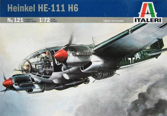 Heinkel HE-111 H-6; 5 figurával
