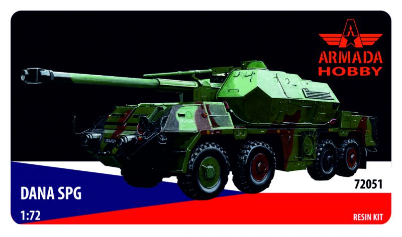 AH E72051 DANA 152mm SPG