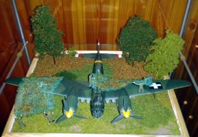 Junkers Ju-88 A-4 a Magyar Királyi Honvéd Légierőben (álcázás)
(ecsetes)