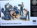 MasterBox German Motorcycle Repair Crew 3.500 Ft