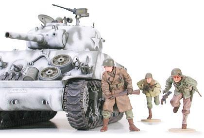 Tamiya 35251 Sherman gyári figurái   1300.-Ft