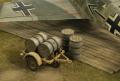 Luftwaffe Fuel Drum Trailer