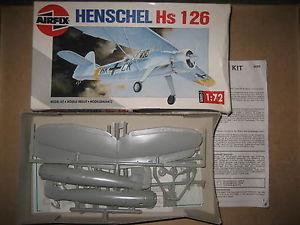 1/72 Airfix Heinschel Hs-126 800Ft