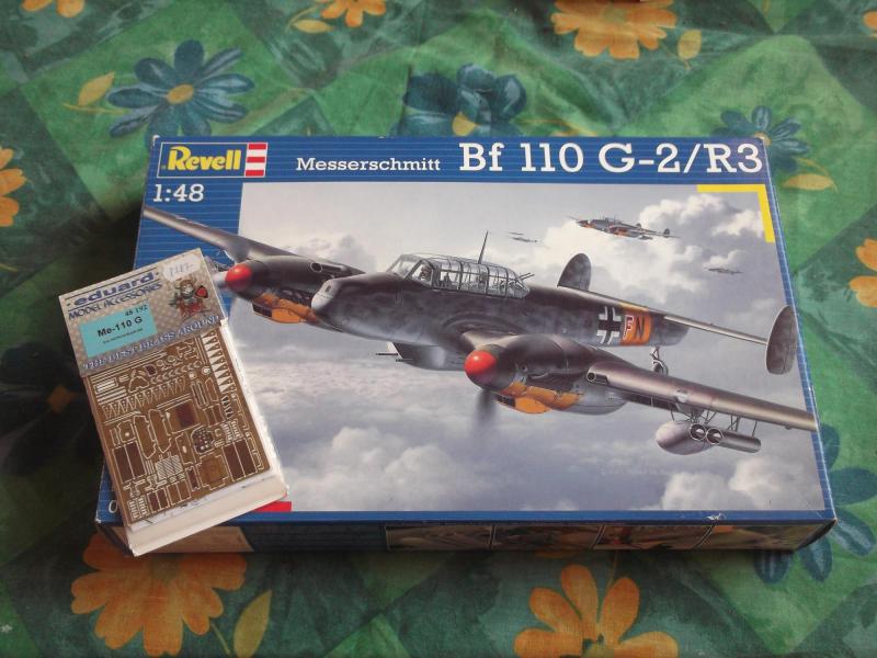 Revell 1/48 Messerschmitt Bf-110G-2/R3 + Eduard 48192 Bf-110G 

5000,-