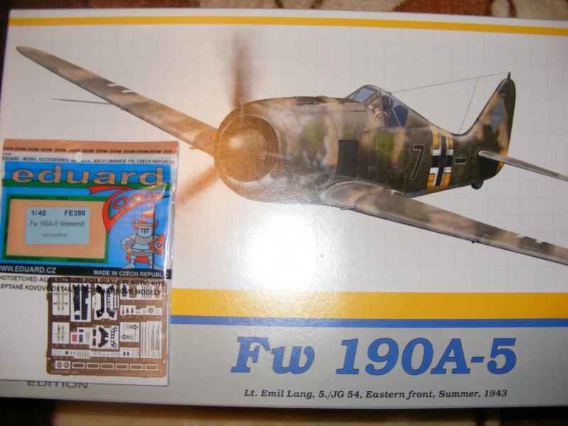 Eduard Fw 190 A5+Edu Fe398   7000 Huf