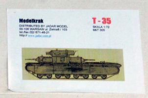 A szovjet óriás visszatért - T-35
(Miggyuri)