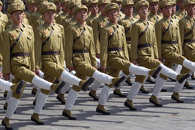 Észak-koreai katonák