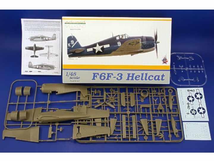 1/48 Eduard 8433 F6F-3 Hellcat 3990Ft