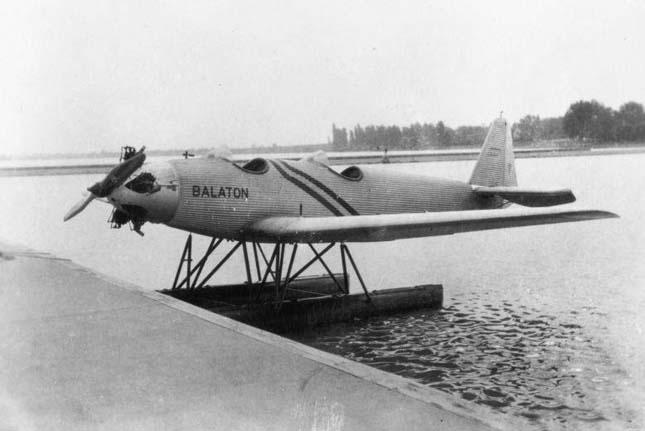 1930. Junkers hidroplán, Siófok